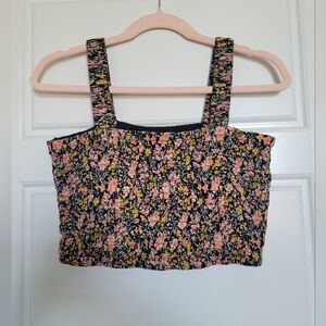 American Eagle Floral Crop Top